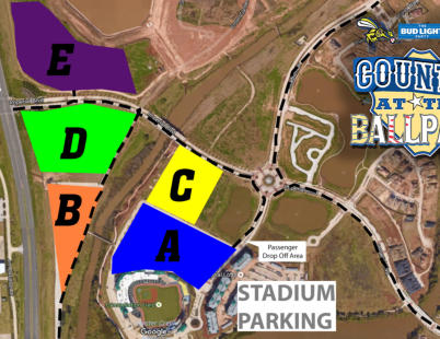 Stadium Parking Diagram 